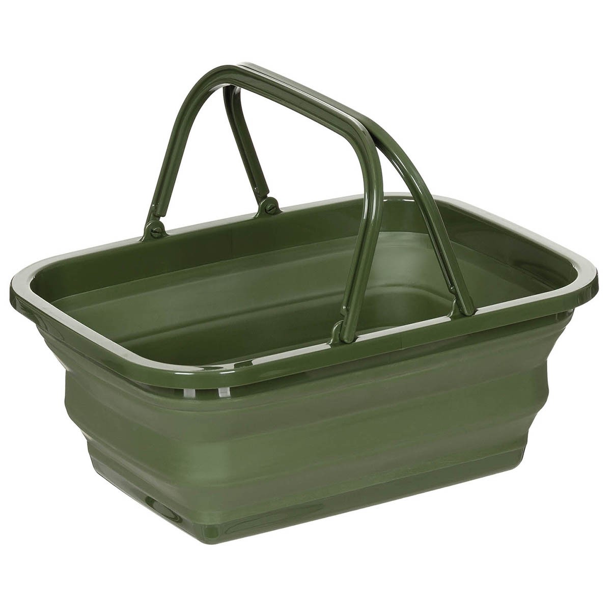 Panier pliant MFH 9l vert