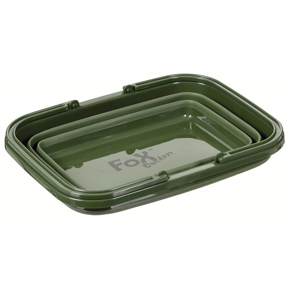 Panier pliant MFH 9l vert