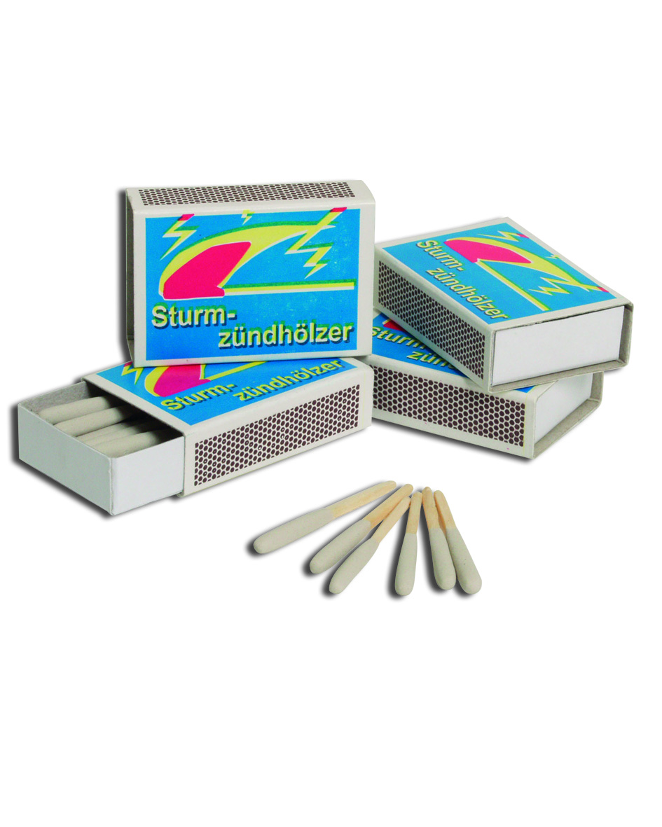 Allumettes anti-vent / tempête 20 pces