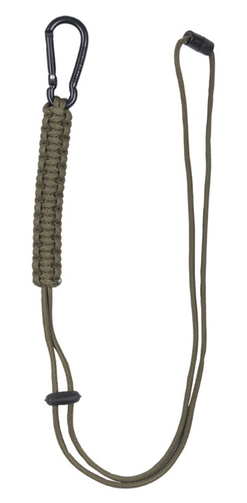 Lanyard en paracorde avec mousqueton