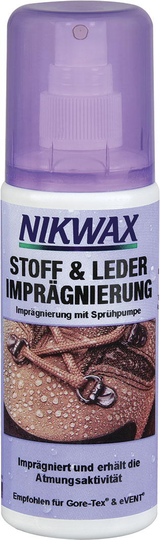 Spray imp. NIKWAX chaussures tissu/cuir