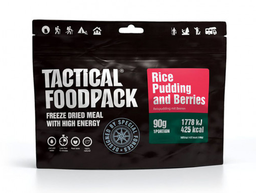 FOODPACK Pudding - Riz et framboises