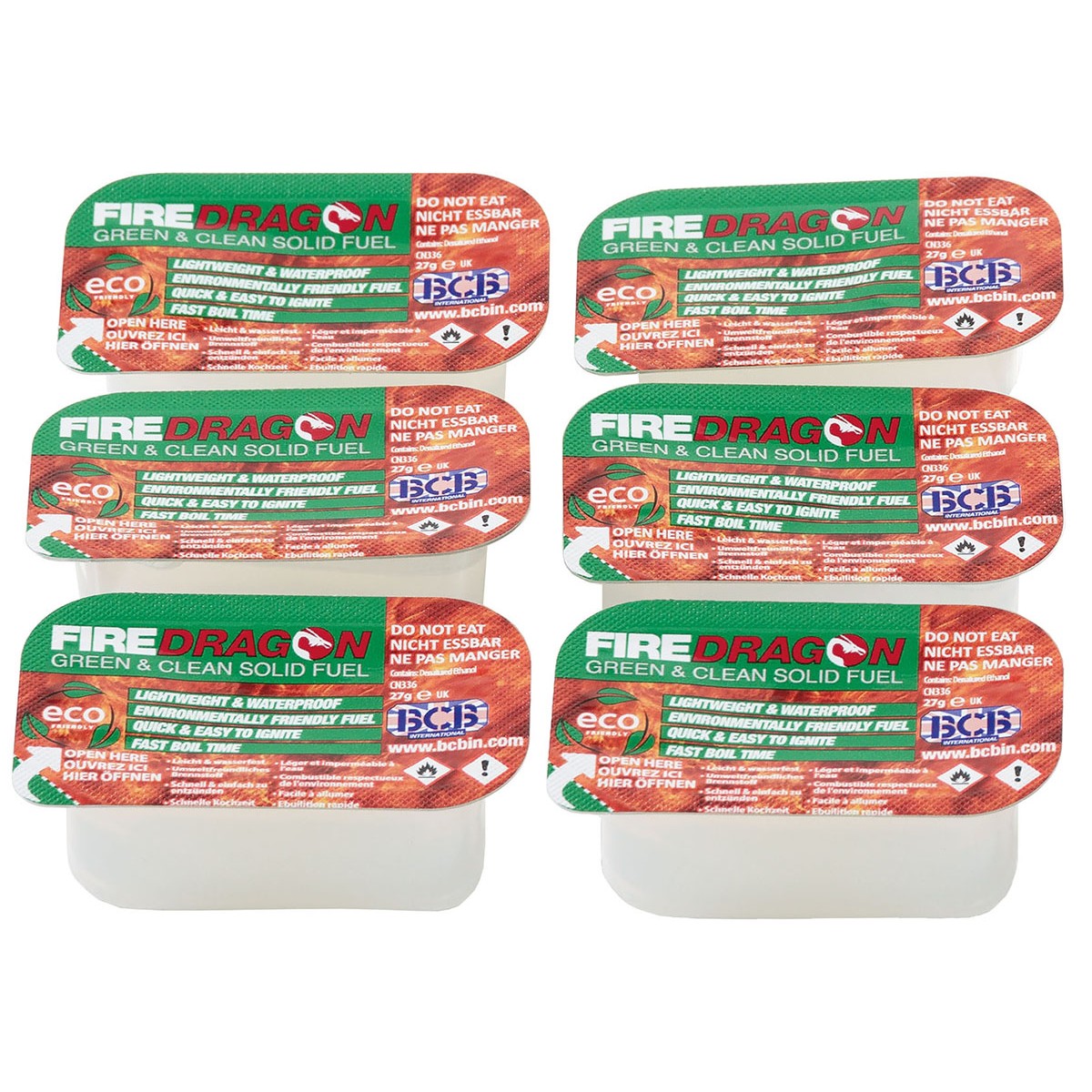 Combustibles solides FIREDRAGON