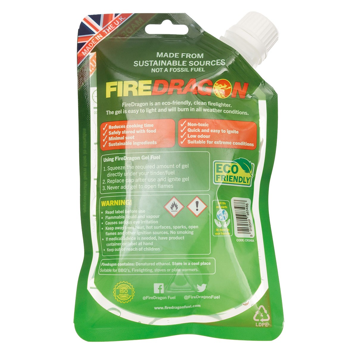 Gel combustible FIREDRAGON 200ml