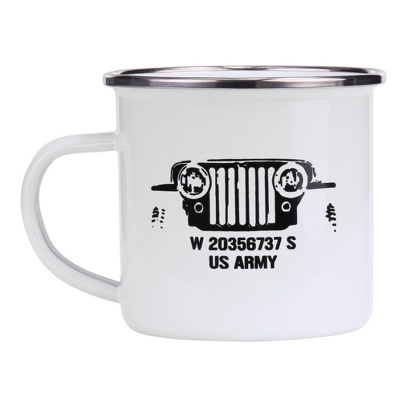 Tasse émaillée US Army Willy's 300ml