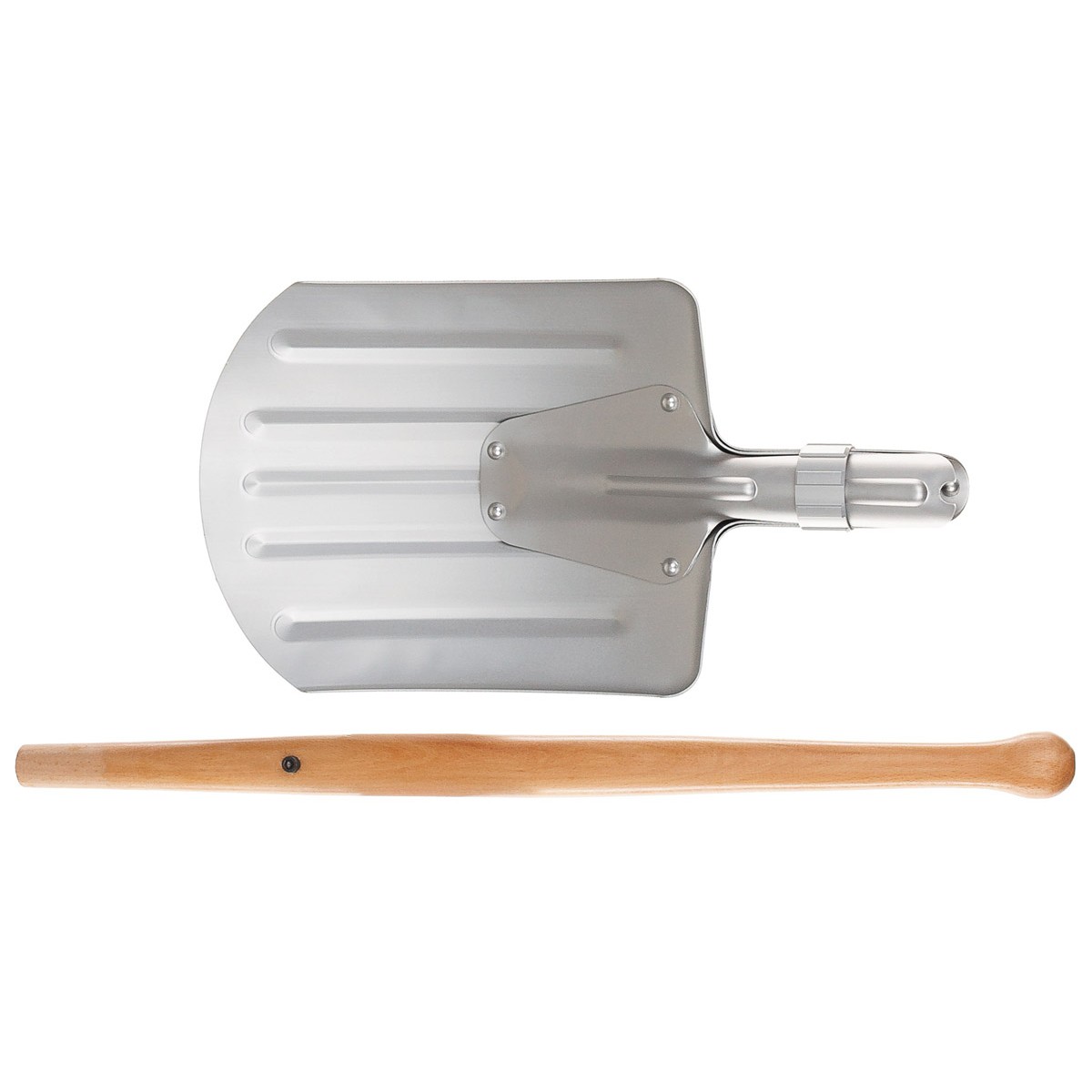 Pelle à neige MFH divisable alu/bois