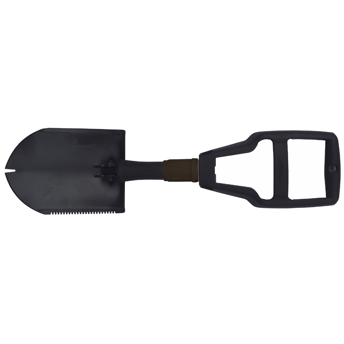 Pelle pliante 3 parties MFH noir