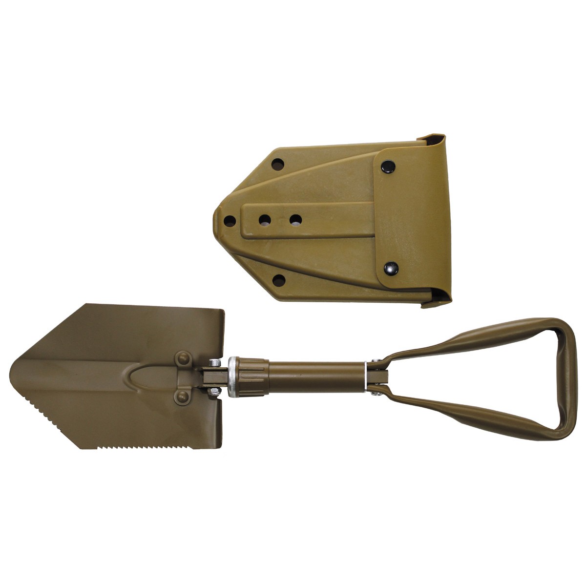 Pelle pliante 3 parties MFH coyote
