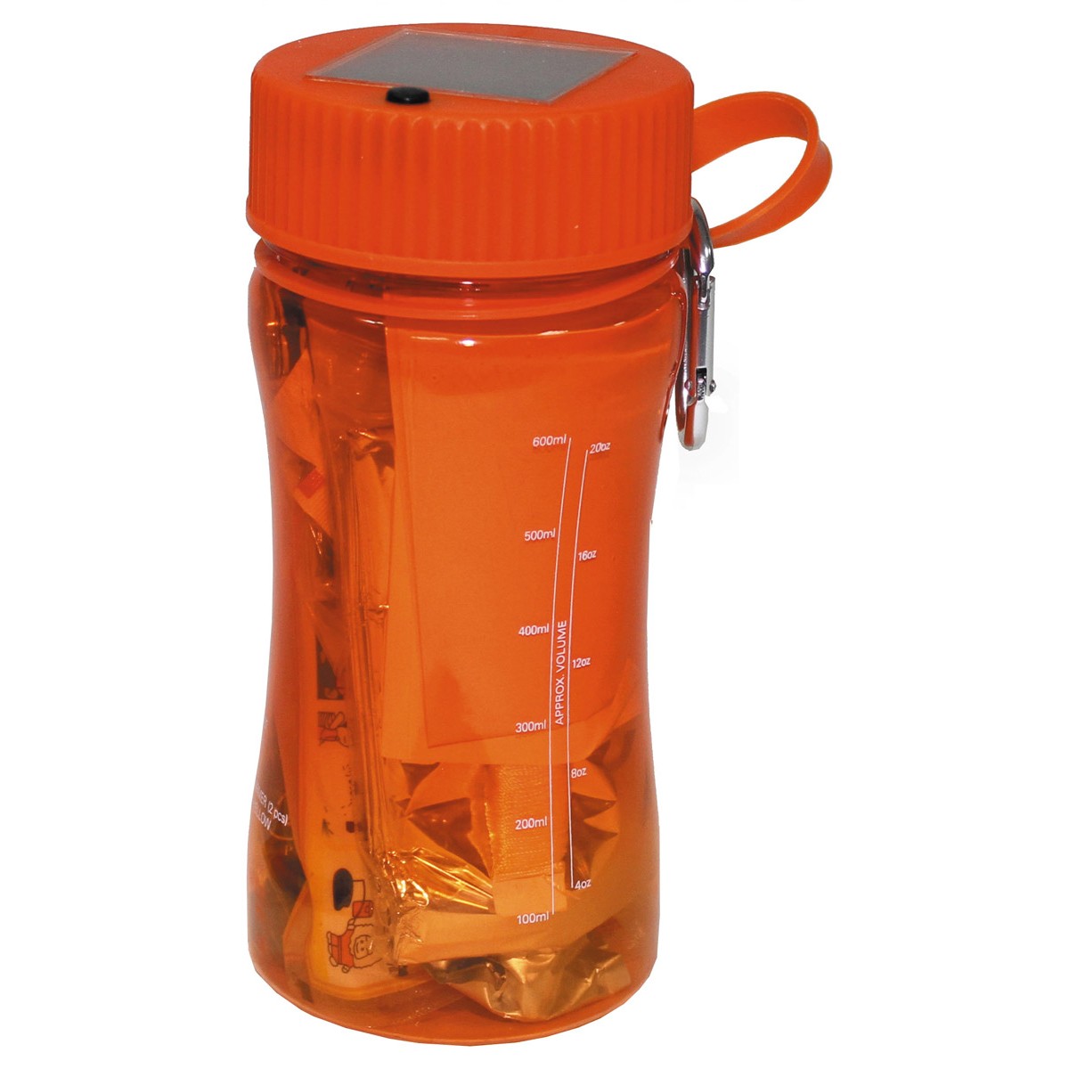 Kit de survie extrême MFH 34 pcs + lampe