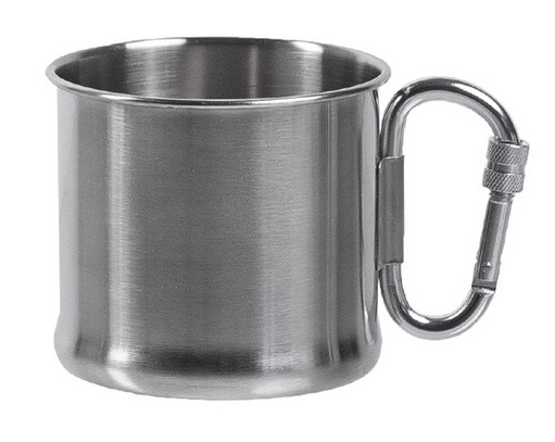 Tasse avec anse mousqueton 250ml
