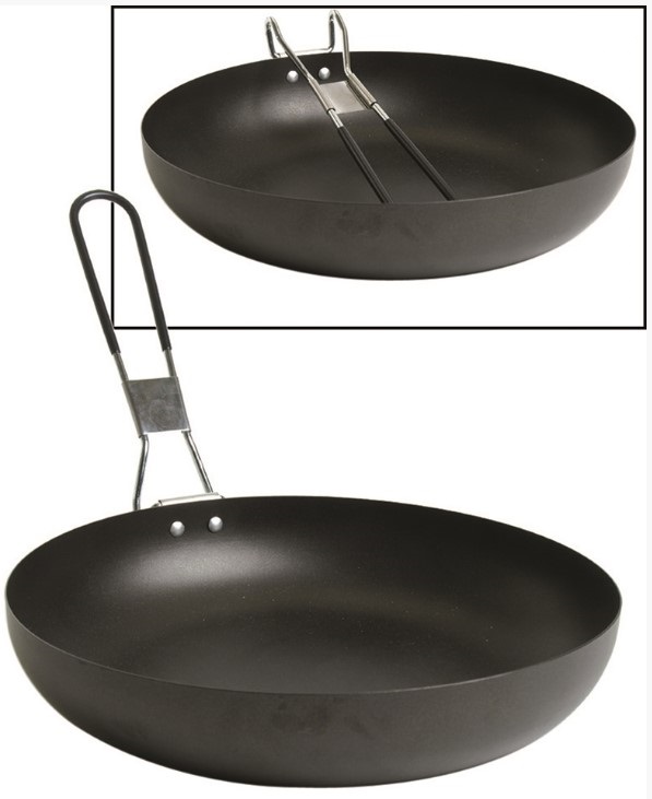 Poêle pliable en acier Ø25cm