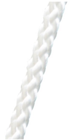 Corde polyester 2mm - 20m blanc