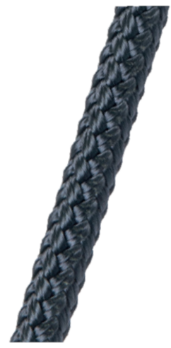 Corde polyester 6mm - au mètre noir - Military Megastore