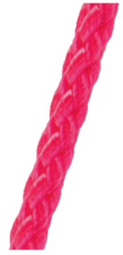 Corde polyester 3mm - 25m rose