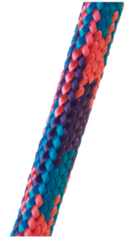 Corde polyester 8mm - 10m tricolore