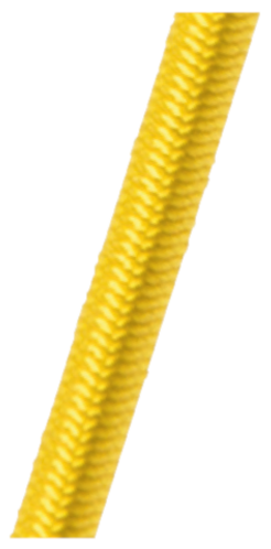 Corde élastique 6mm - 20m jaune