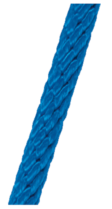 Corde polypropylène 4mm - 30m bleu