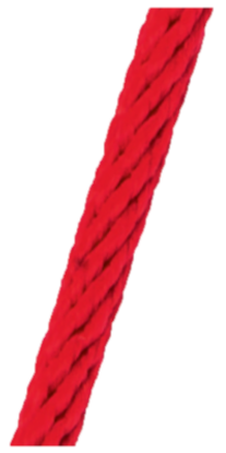 Corde polypropylène 4mm - 30m rouge