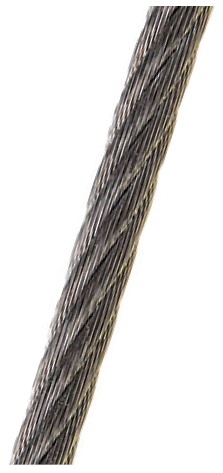 Câble en acier inoxydable 1mm - 5m