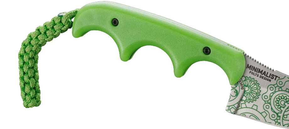 Couteau CRKT Minimalist Bowie vert