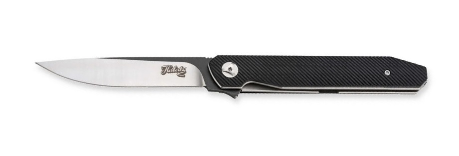 Couteau HERBERTZ inox lame G10 noir