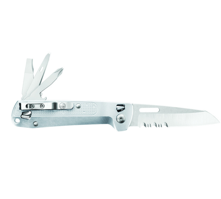 Couteau LEATHERMAN Free K2X argent