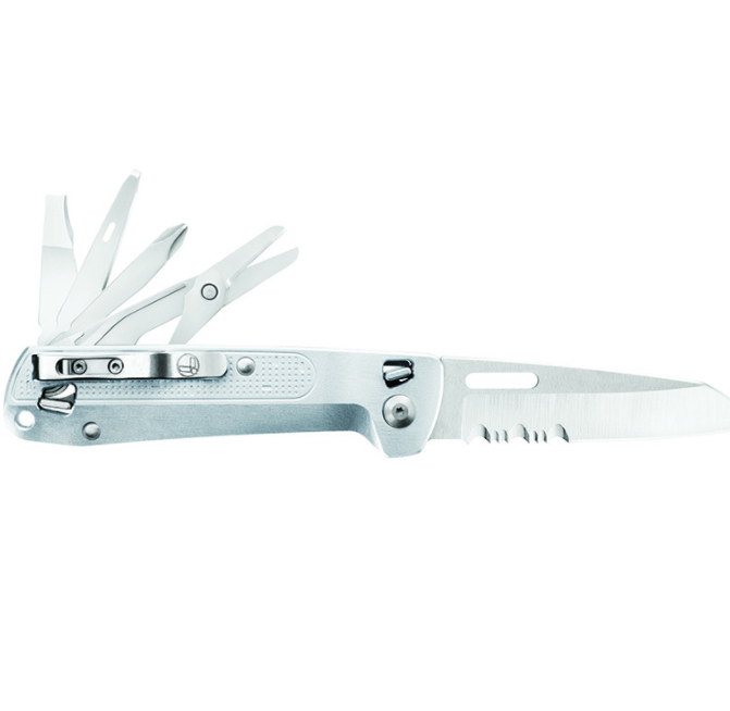 Couteau LEATHERMAN Free K4X argent
