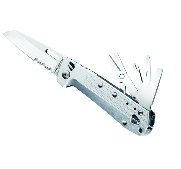 Couteau LEATHERMAN Free K4X argent