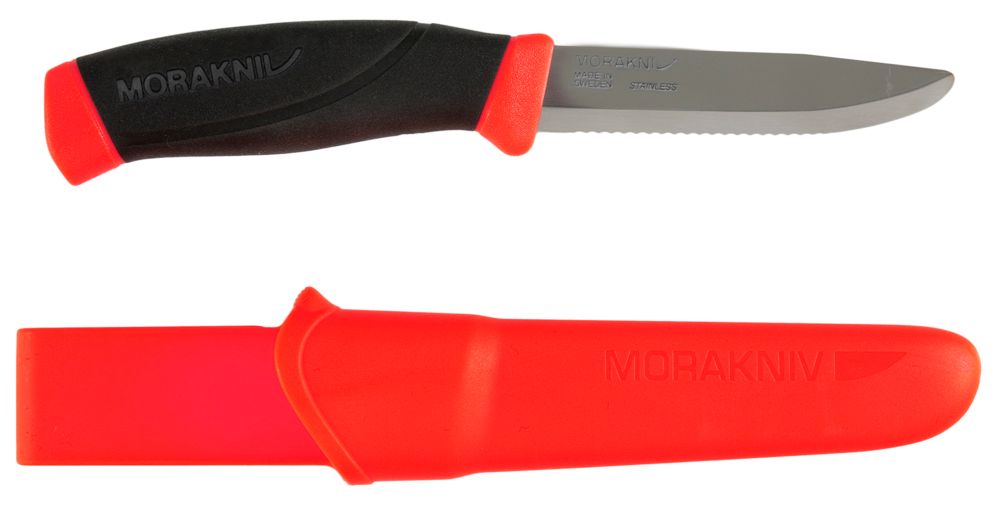 Couteau Mora. Companion F Rescue Rouge