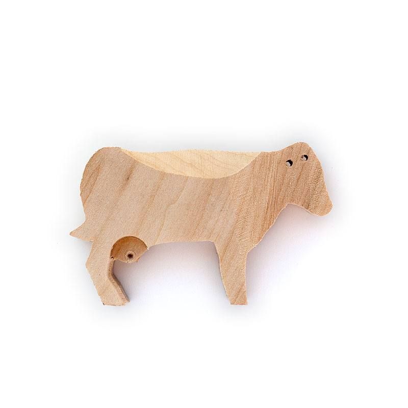 Set de sculpture sur bois vache Suisse