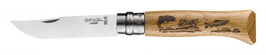 Couteau OPINEL N°08 Animalia poisson