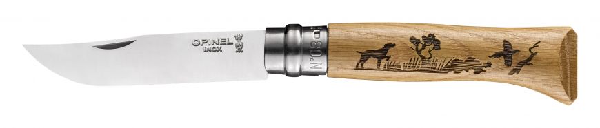 Couteau OPINEL N°08 Animalia chien
