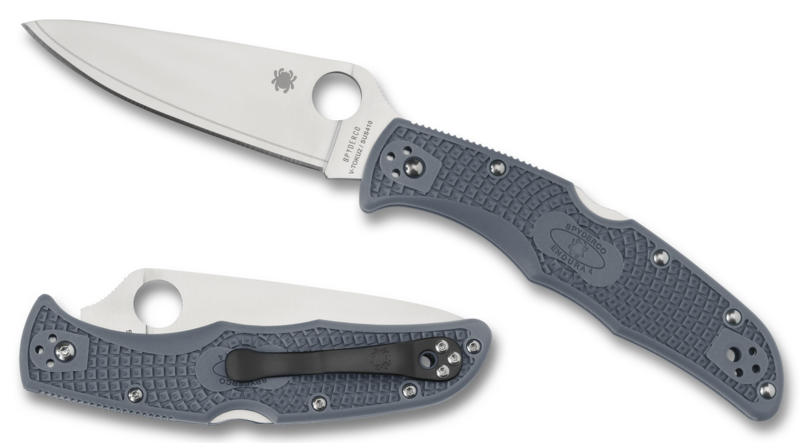 Couteau SPYDERCO Endura 4 Bleu C10FPBL