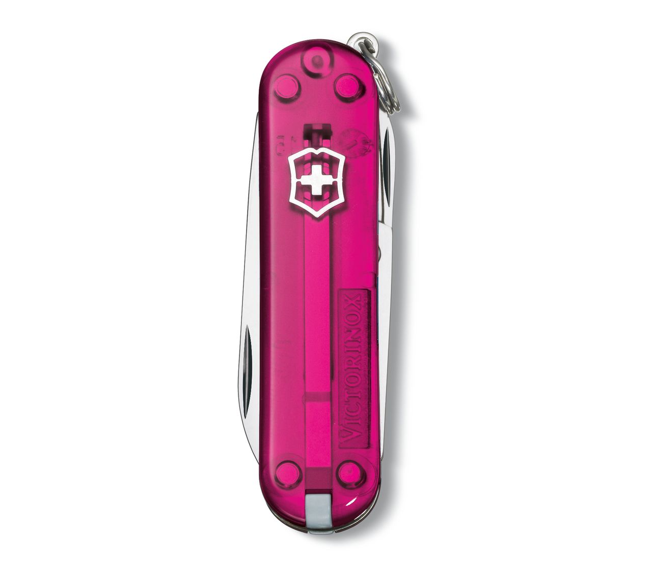 Couteau Classic SD rose transp. Blister