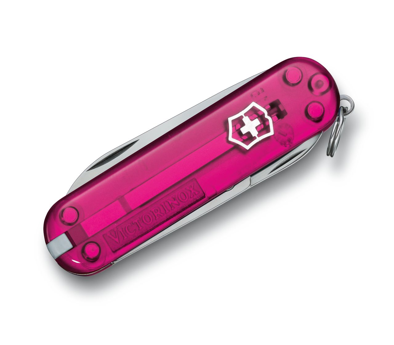 Couteau Classic SD rose transp. Blister