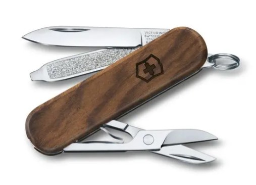 Couteau Classic SD Wood Blister