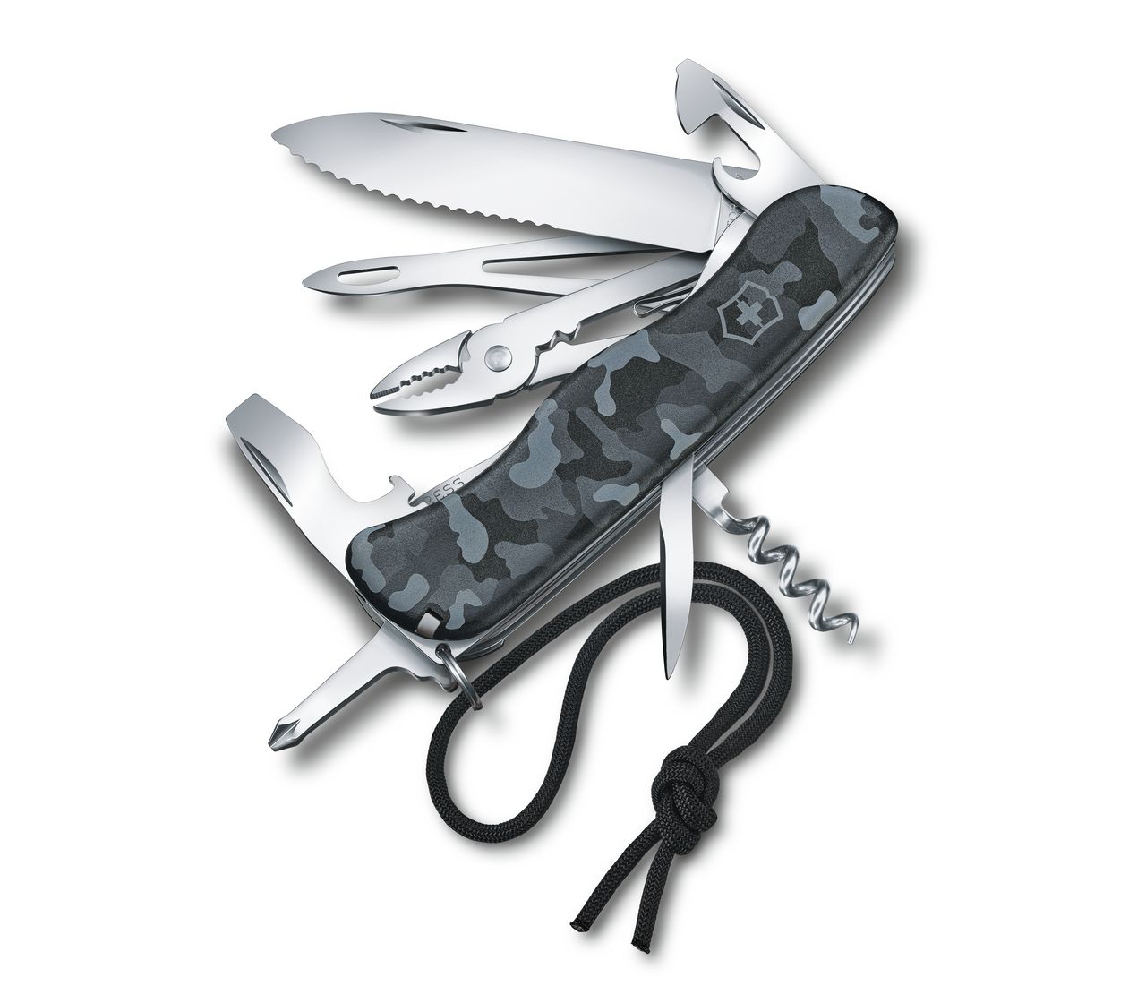 Couteau Skipper navy camo