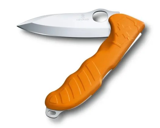 Couteau Hunter ProM+oeillet Blist.orange