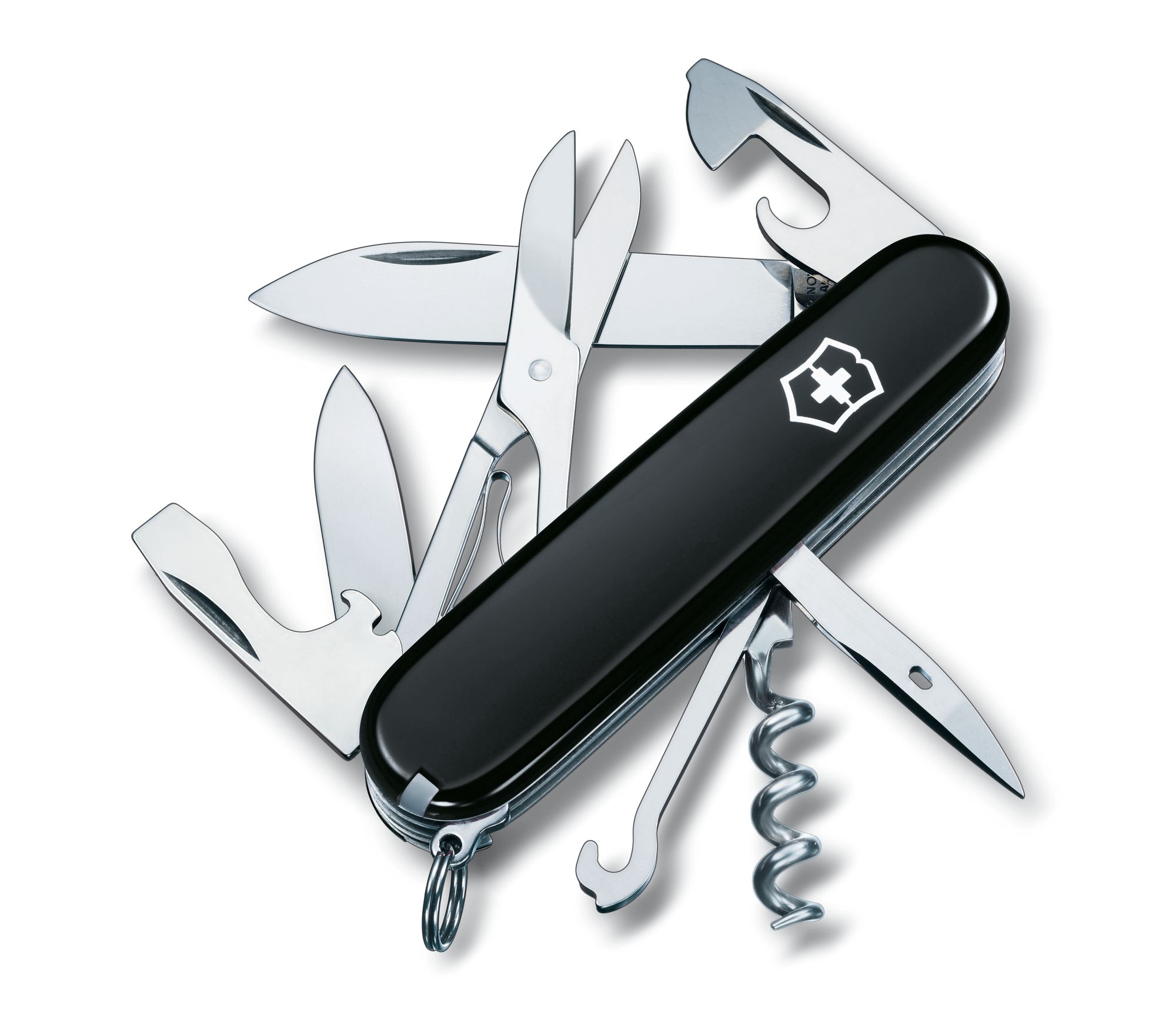 Couteau Climber noir Blister