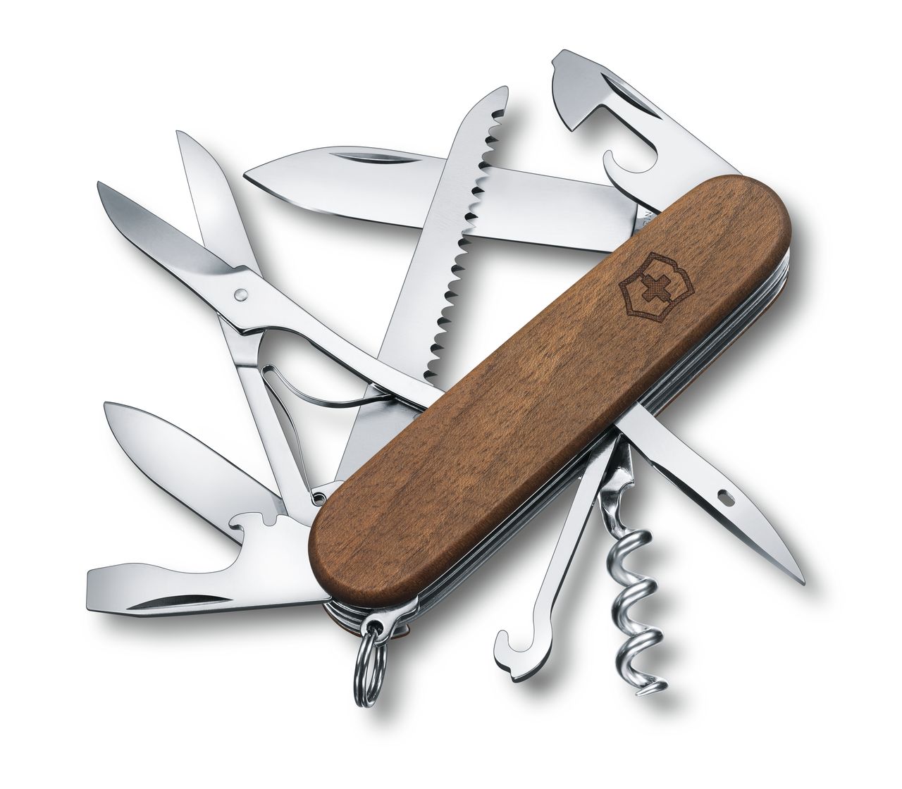Couteau Huntsman Wood Blister