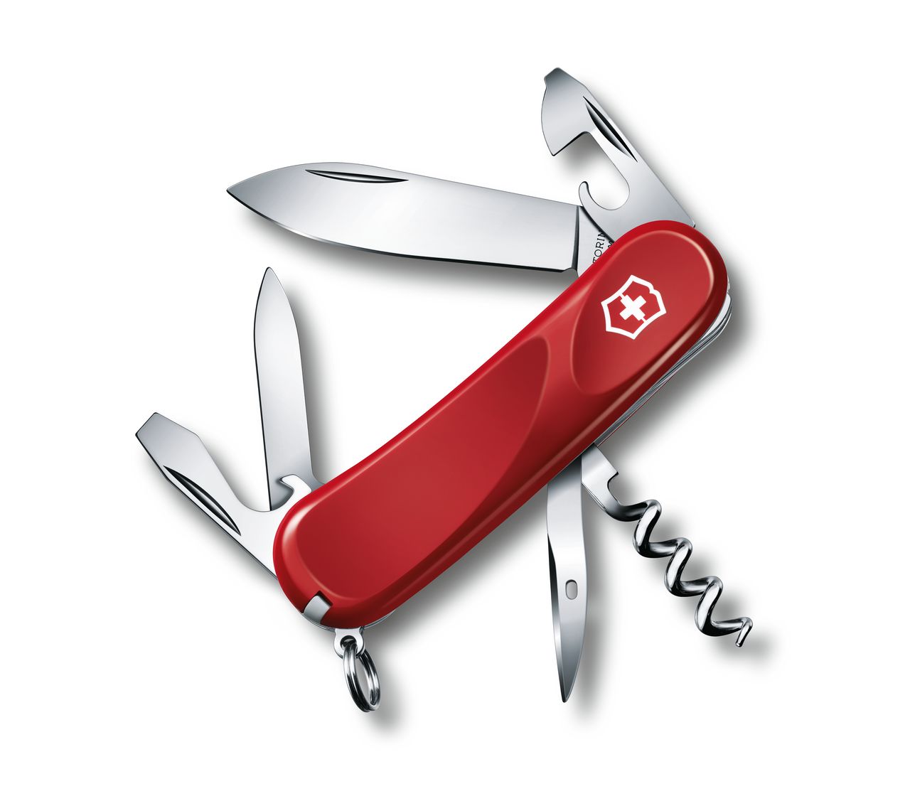 Couteau Evolution 10 rouge