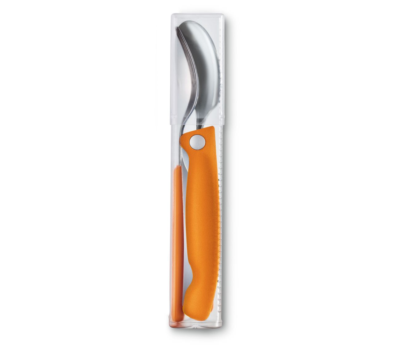 Set de 3 couverts pliants orange