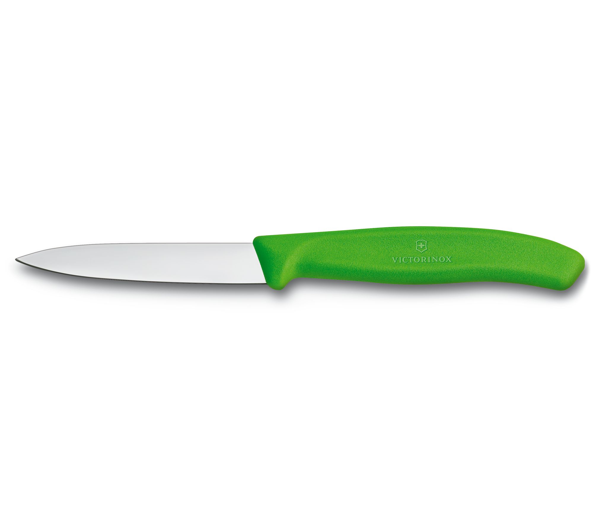 Couteau d'office 8cm vert 2pcs
