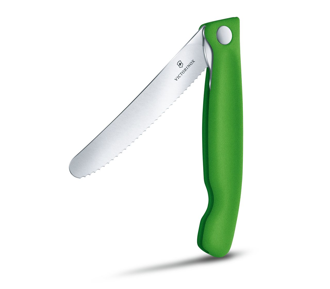 Couteau d'office pliant vert