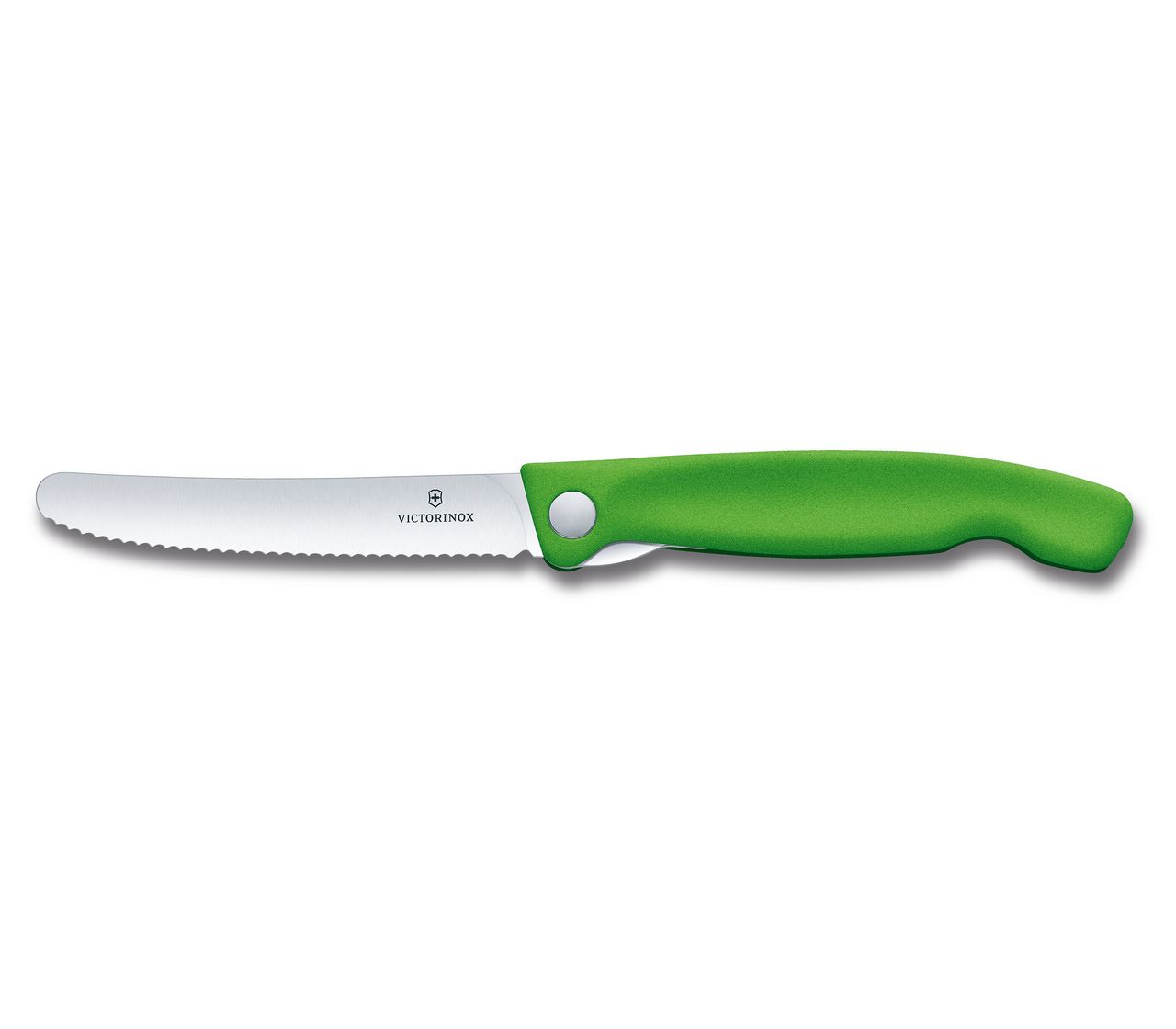 Couteau d'office pliant vert