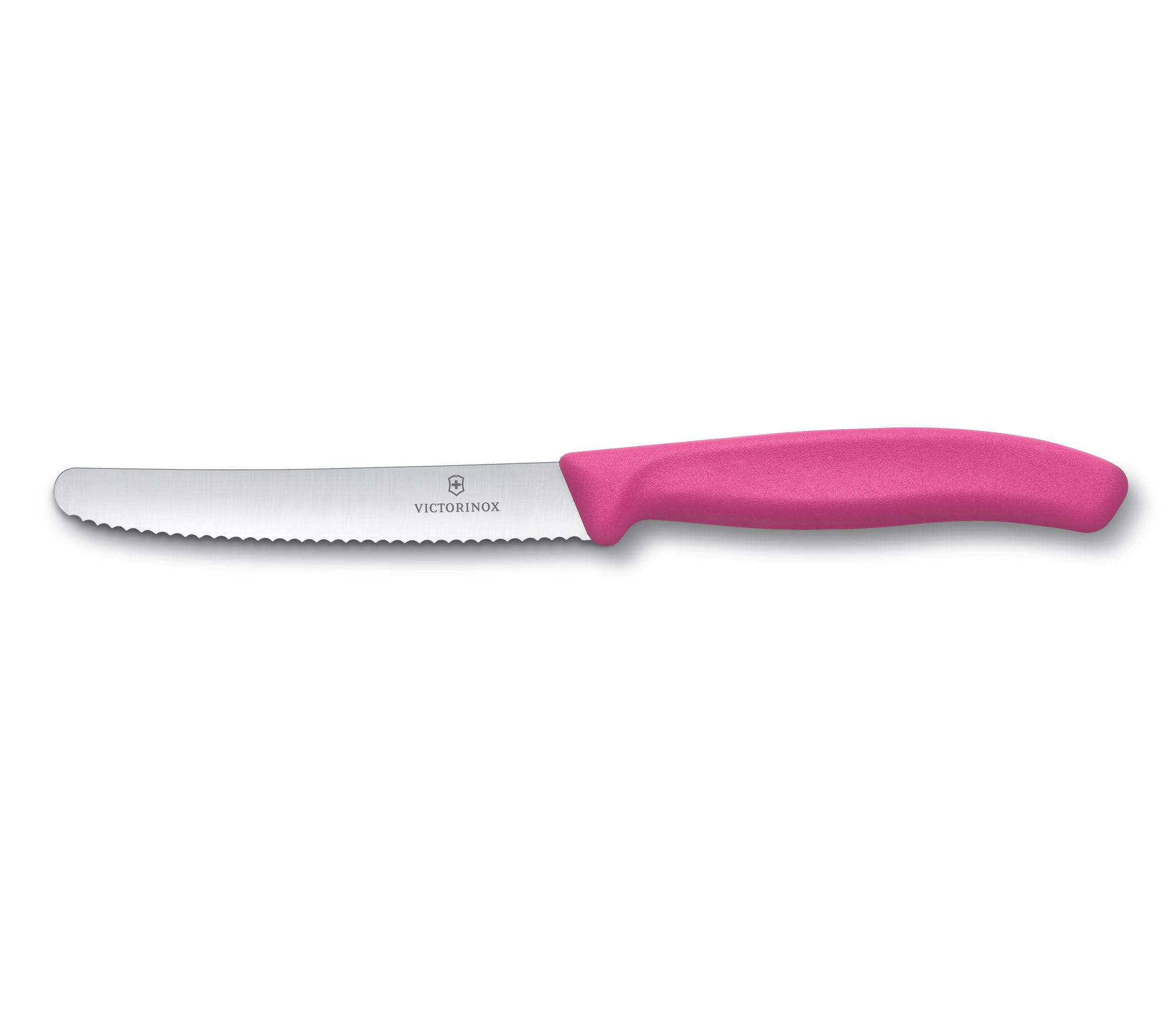 Couteau à tomate et de table rose 2pcs