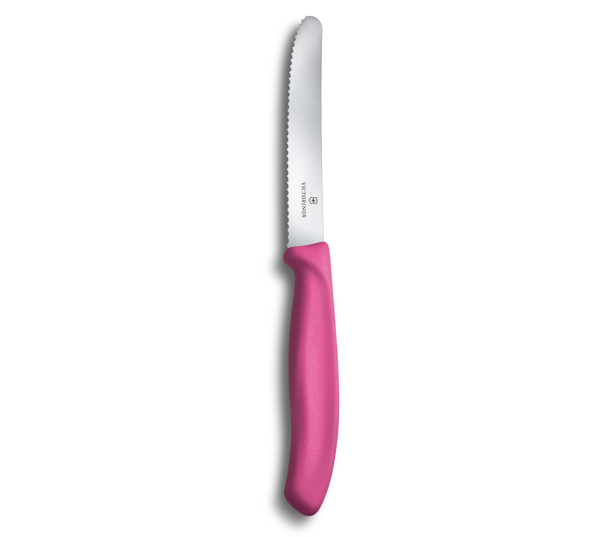 Couteau à tomate et de table rose 2pcs