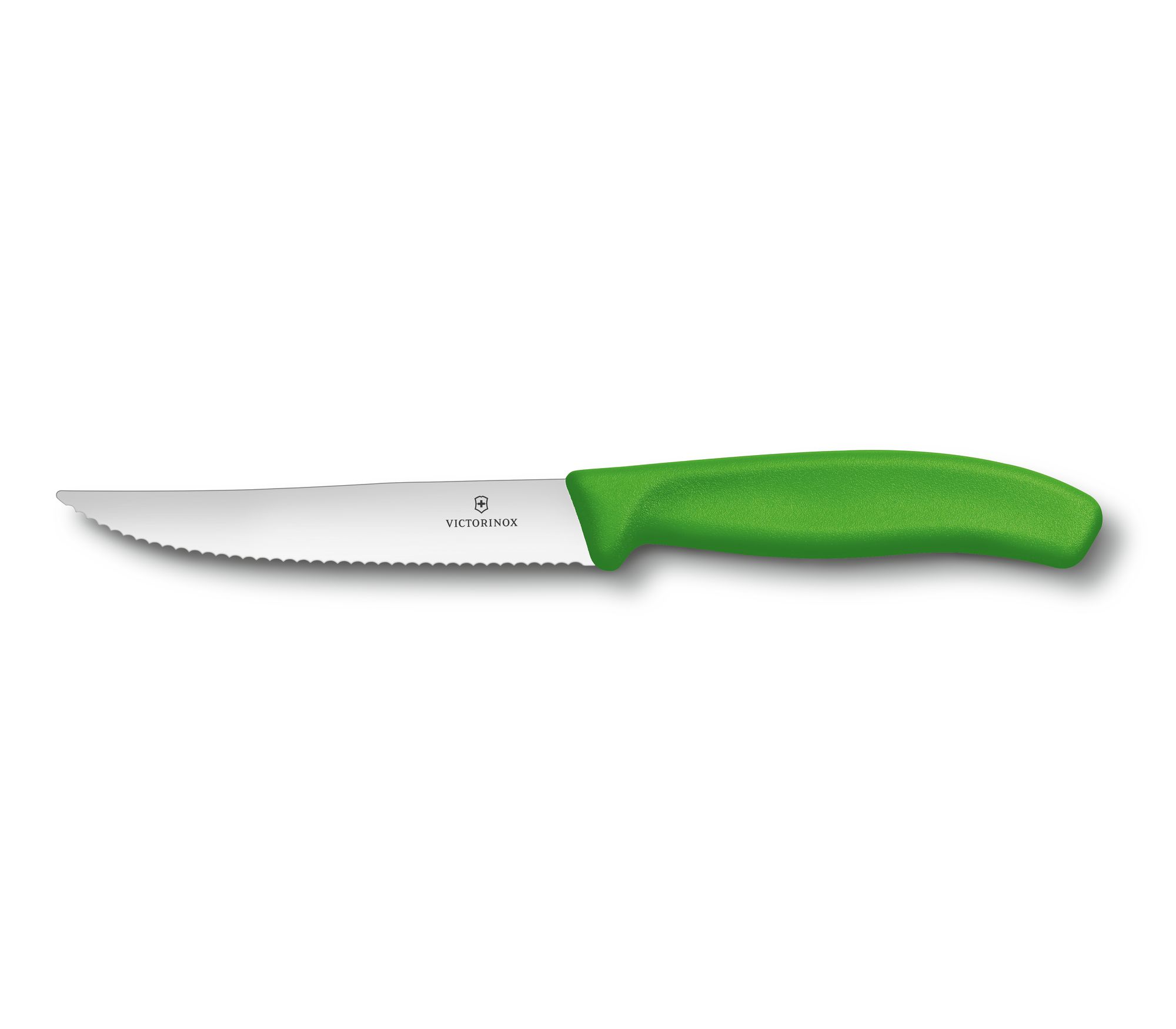 Couteau à steak et à pizza vert 2pcs