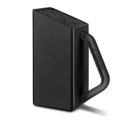 Petit bloc porte-couteaux vide noir
