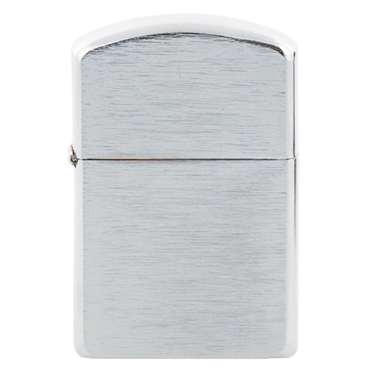 Briquet-tempête chrome brossé
